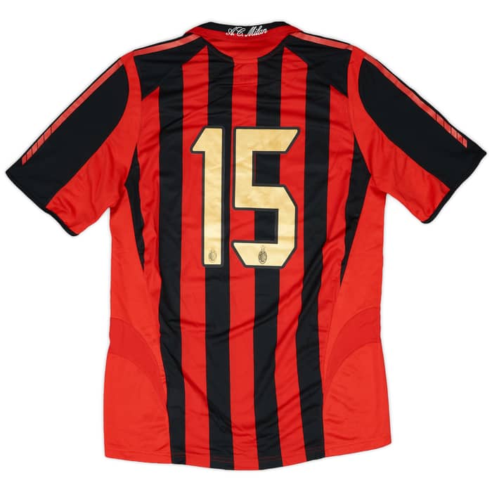 2005-06 AC Milan Match Issue Home Shirt #15