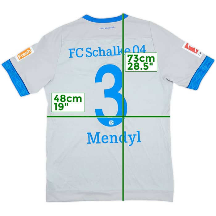 2018-19 Schalke Away Shirt Mendyl #3 - 5/10 - (M)