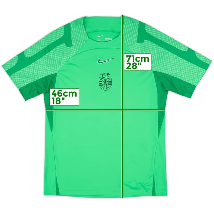 2022-23 Sporting CP Nike Training Shirt & Shorts - 9/10 - (M)