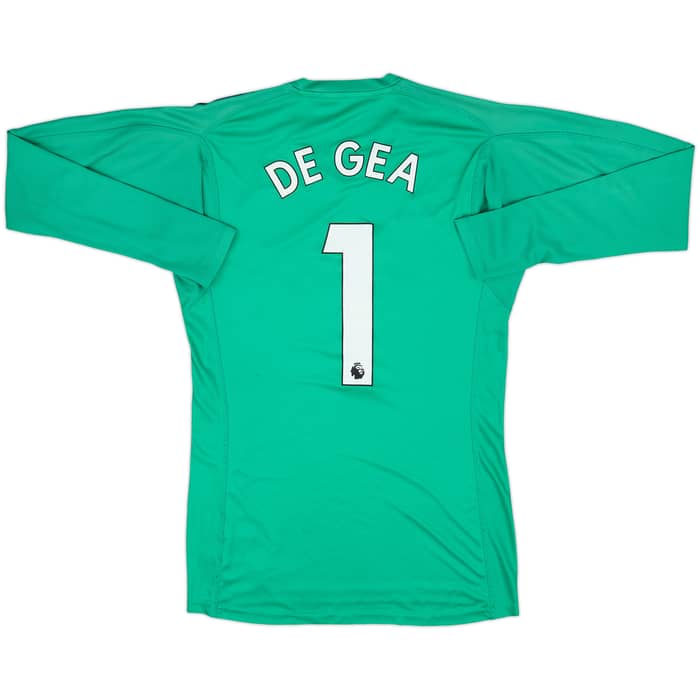 2018-19 Manchester United Home GK Shirt & Shorts DeGea #1 - 6/10 - (S)