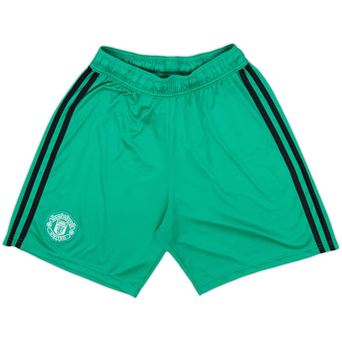 2018-19 Manchester United Home GK Shirt & Shorts DeGea #1 - 6/10 - (S)