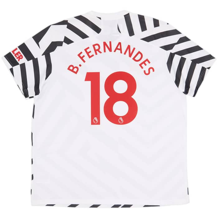 2020-21 Manchester United Third Shirt B.Fernandes #18 (XXL)
