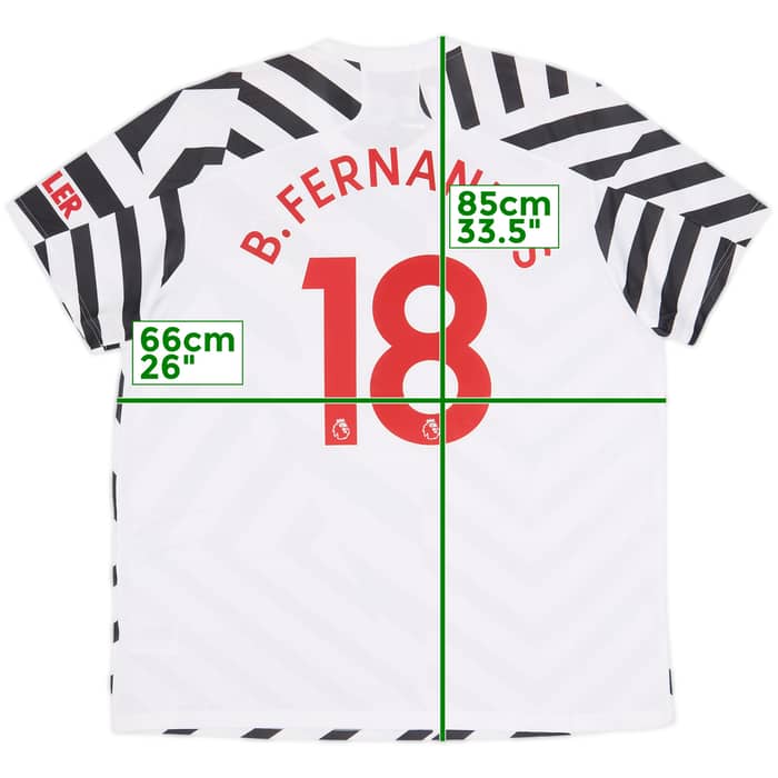 2020-21 Manchester United Third Shirt B.Fernandes #18 (XXL)