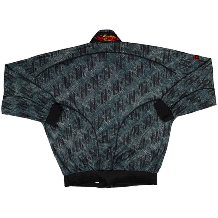 1992-93 Manchester United Umbro Tracksuit - 9/10 - (XL)