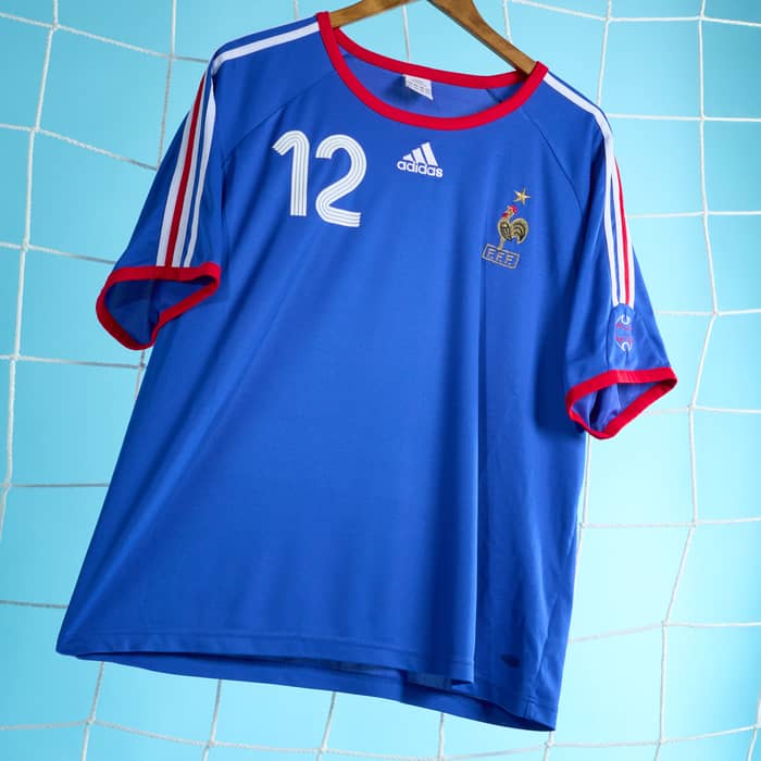 2006-07 France Basic Home Shirt Henry #12