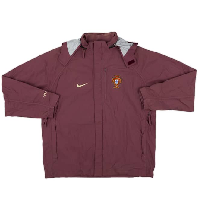 2004-05 Portugal Nike Hooded Rain Jacket - 8/10 - (L)