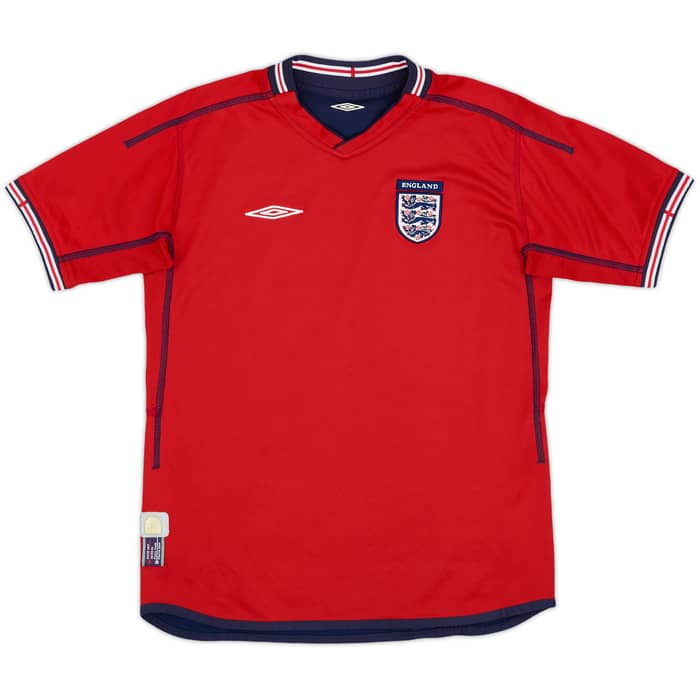 2002-04 England Away Shirt - 8/10 - (L.Boys)