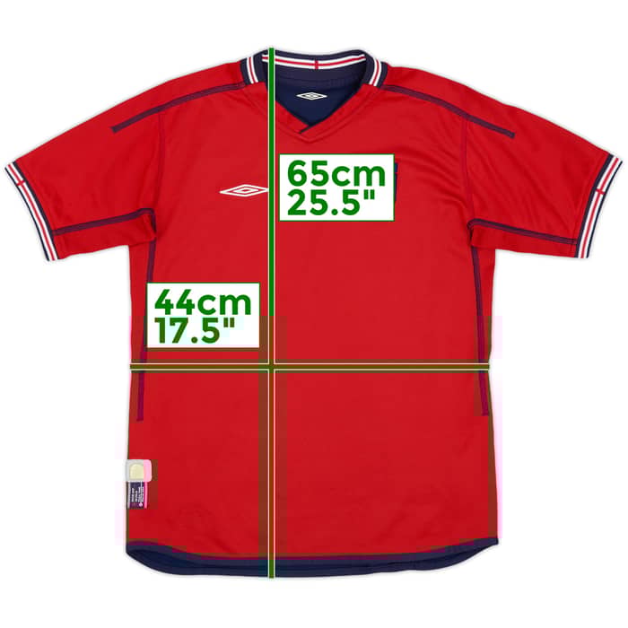 2002-04 England Away Shirt - 8/10 - (L.Boys)