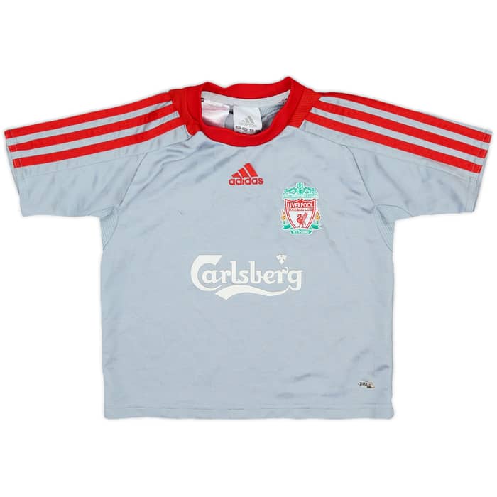 2008-09 Liverpool Away Shirt & Shorts - 8/10 - (3-4 Years)