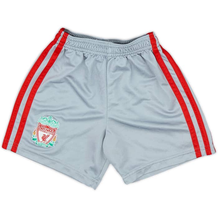 2008-09 Liverpool Away Shirt & Shorts - 8/10 - (3-4 Years)