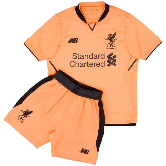 2017-18 Liverpool 125 Years Third Shirt & Shorts - 6/10 - (L.Boys)