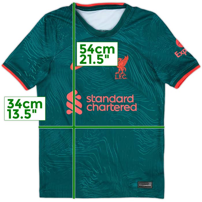 2022-23 Liverpool Third Shirt & Shorts - 10/10 - (S.Boys)