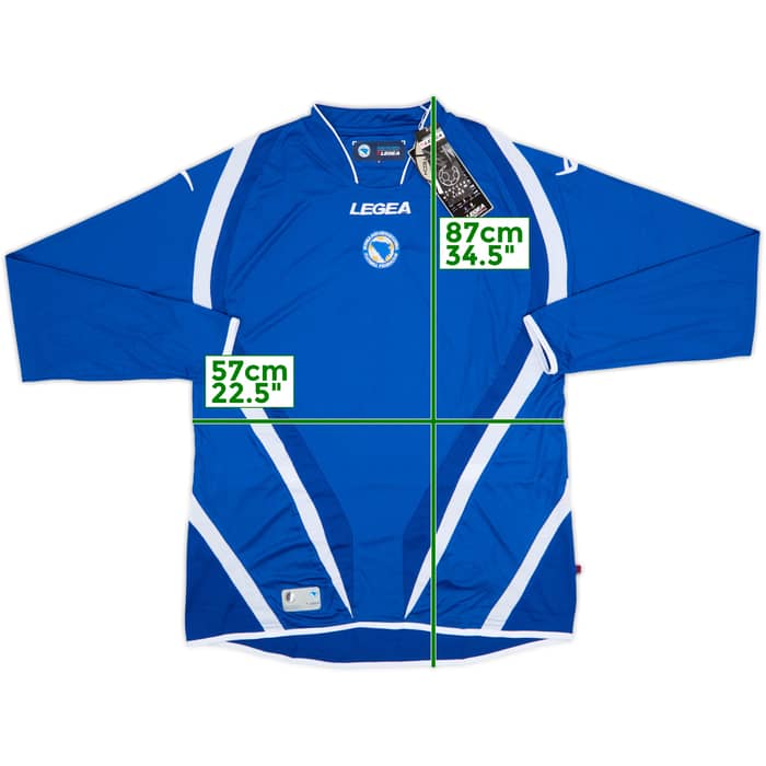 2012-13 Bosnia & Herzegovina Home L/S Shirt (XL)