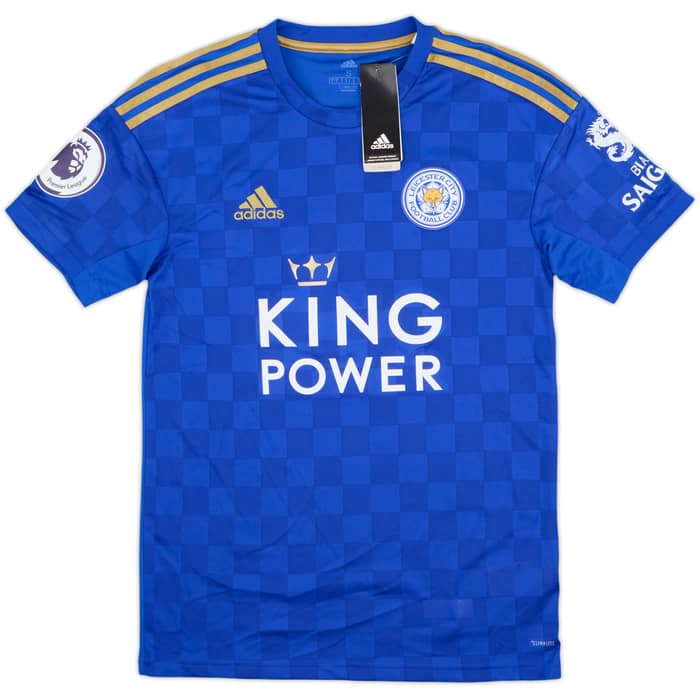 2019-20 Leicester Home Shirt Vardy #9 (S)