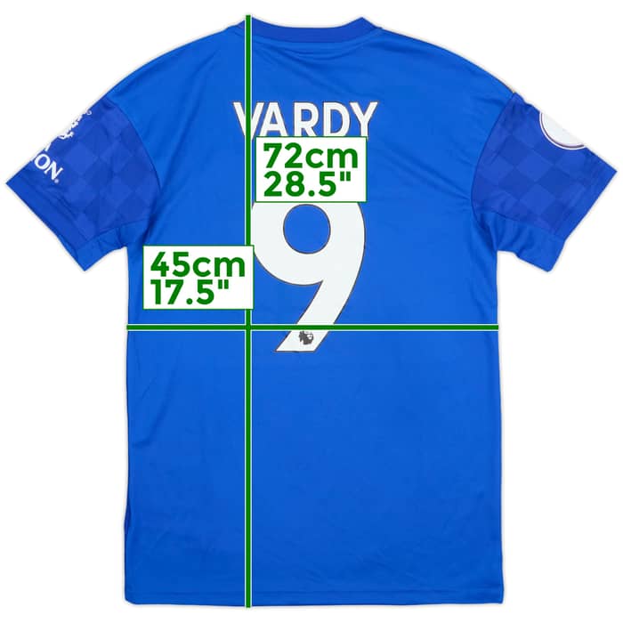 2019-20 Leicester Home Shirt Vardy #9 (S)