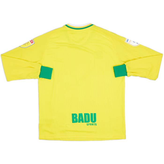 2020-21 Norwich City Home L/S Shirt (S)