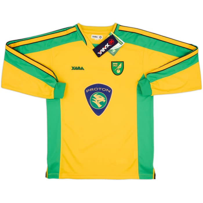 2003-05 Norwich Home L/S Shirt (S)