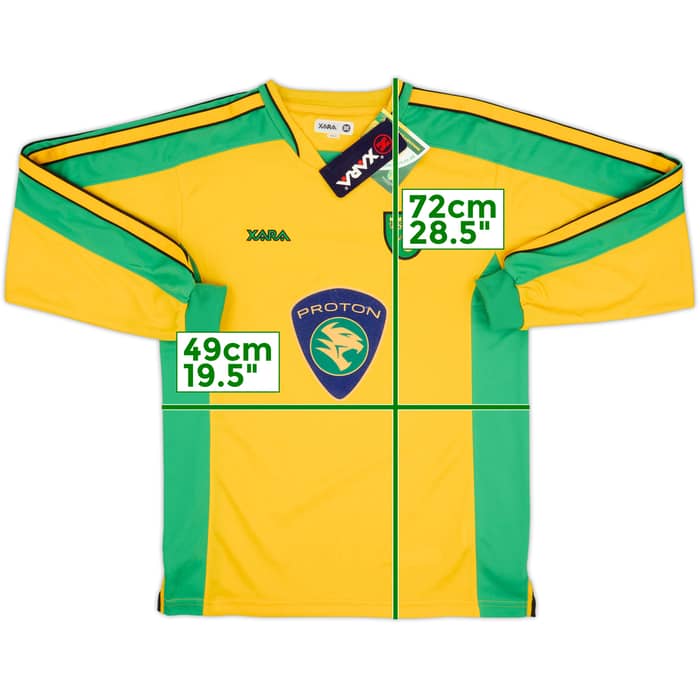 2003-05 Norwich Home L/S Shirt (S)