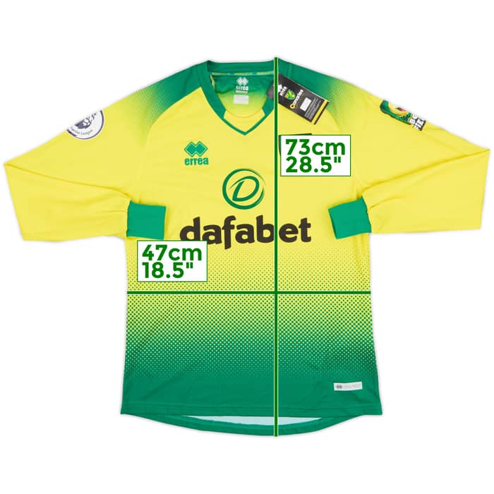 2019-20 Norwich Home L/S Shirt (S)