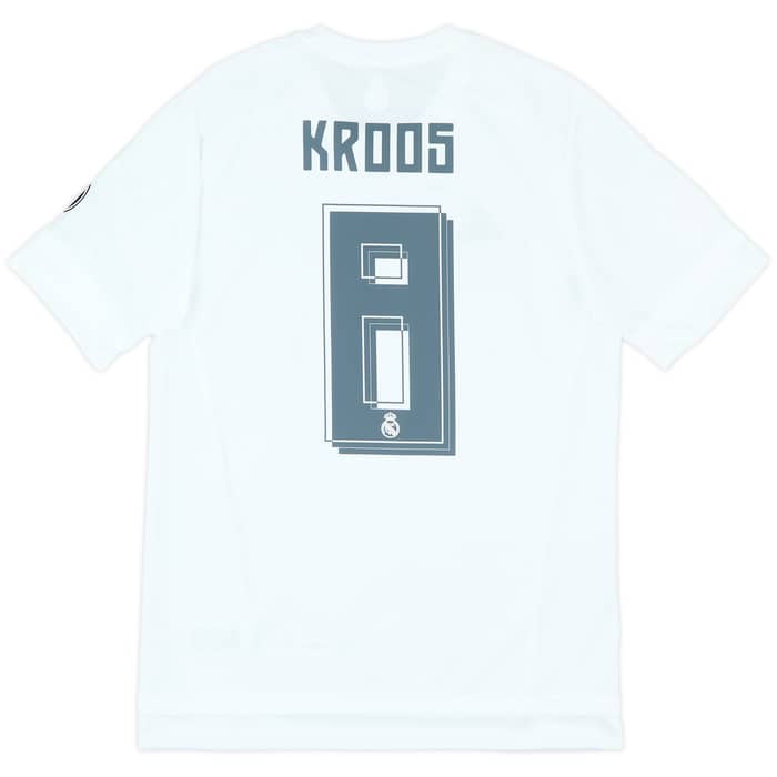 2015-16 Real Madrid Home Shirt Kroos #8 (M)