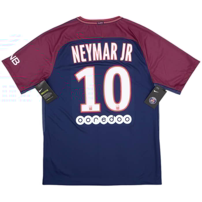 2017-18 Paris Saint-Germain Home Shirt Neymar Jr #10 (M)