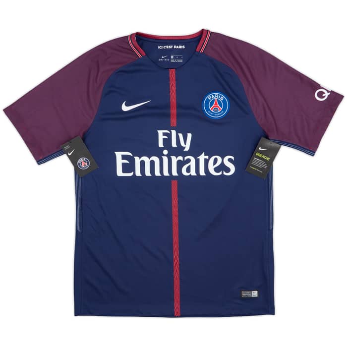 2017-18 Paris Saint-Germain Home Shirt Neymar Jr #10 (M)