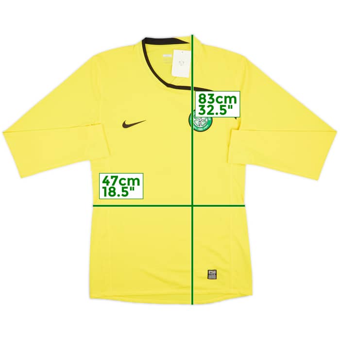 2008-09 Celtic Player Issue GK Shirt #1 (L)