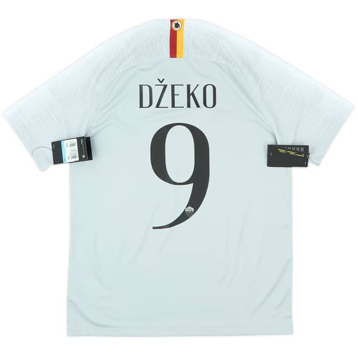 2018-19 Roma Away Shirt Dzeko #9 (M)