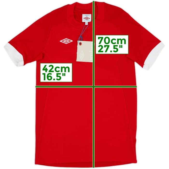 2010-11 England Away Shirt (L.Boys)