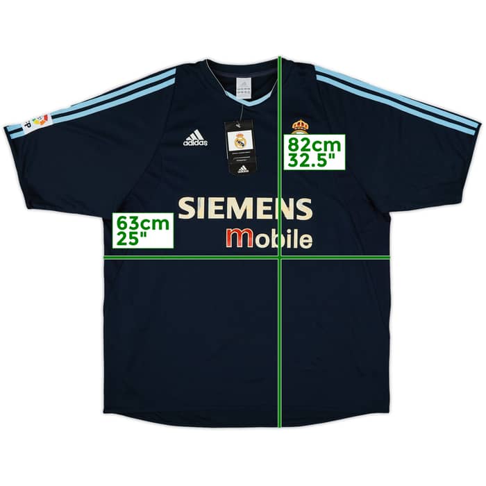 2003-04 Real Madrid Away Shirt (XL)