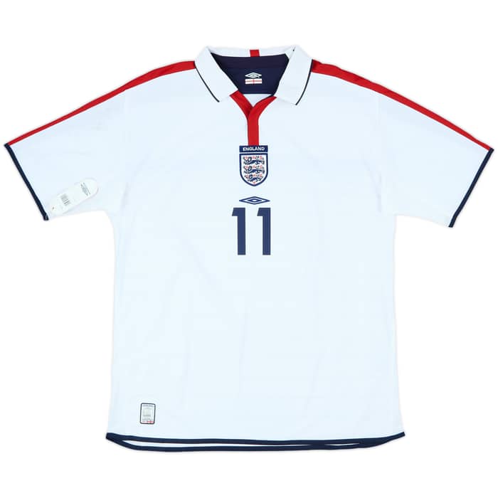 2003-05 England Home Shirt Lampard #11 (XL)
