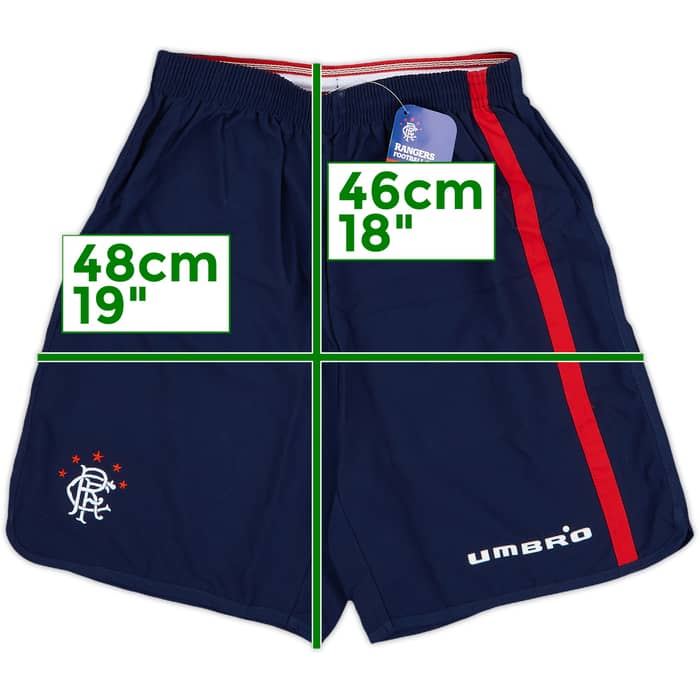 2005-06 Rangers Away Shorts (XL.Boys)
