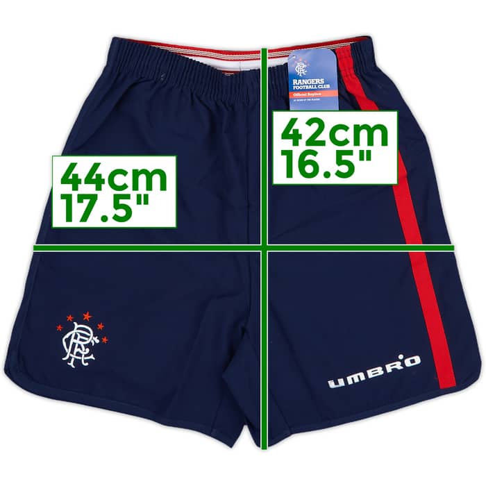 2005-06 Rangers Away Shorts (S.Boys)