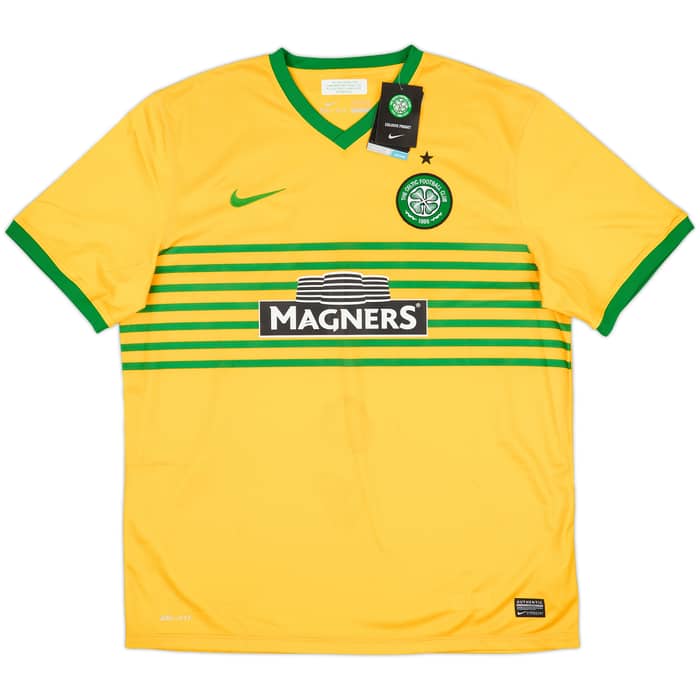2013-14 Celtic Away Shirt Virgil #5 (XL)