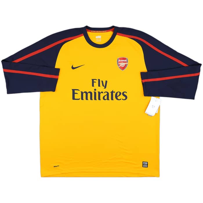 2008-09 Arsenal Away L/S Shirt Fabregas #4 (XXL)