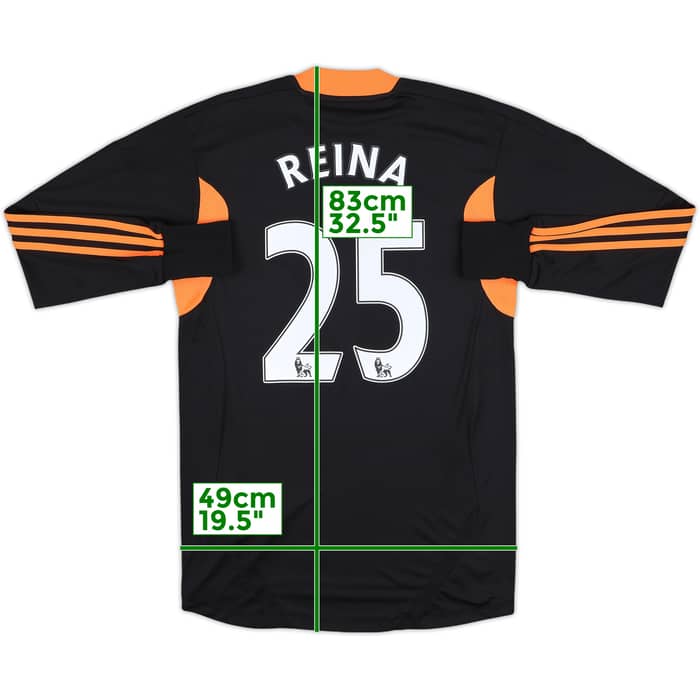 2010-11 Liverpool GK Shirt Reina #25 (S)