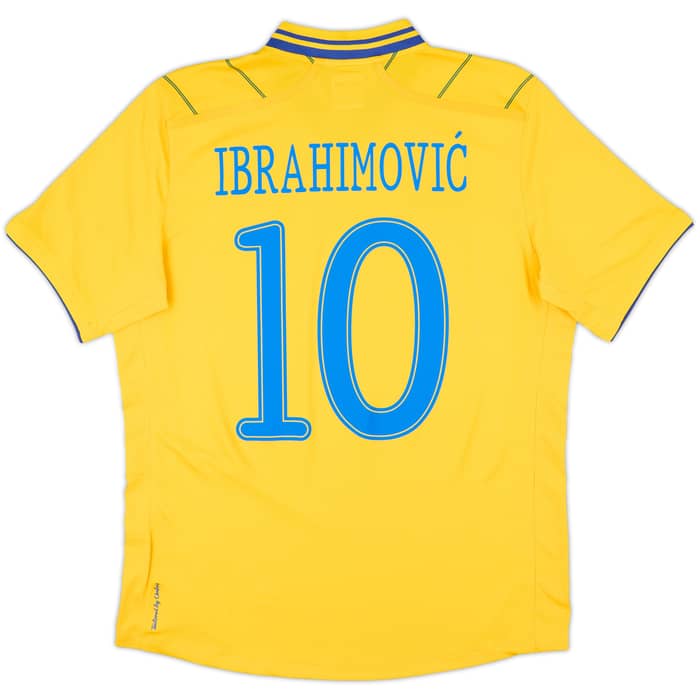 2012-13 Sweden Home Shirt Ibrahimovic #10 (M)