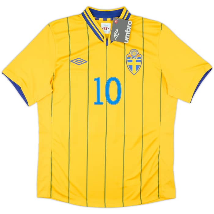2012-13 Sweden Home Shirt Ibrahimovic #10 (M)