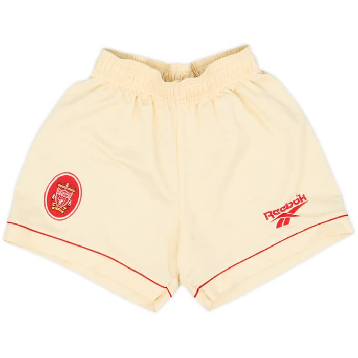 1996-97 Liverpool Away Shirt & Shorts - 8/10 - (L.Boys)