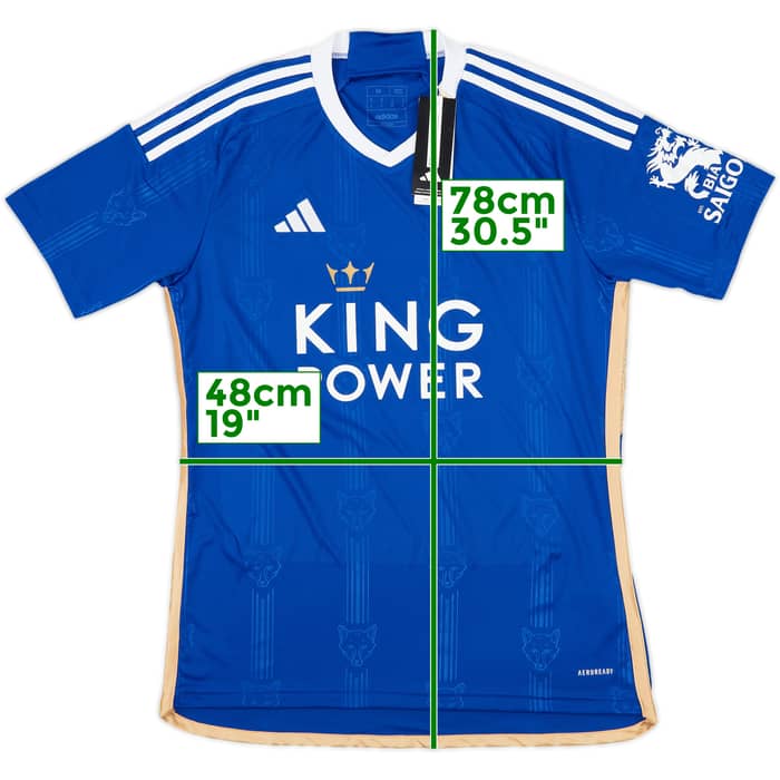 2023-24 Leicester Home Shirt (M)