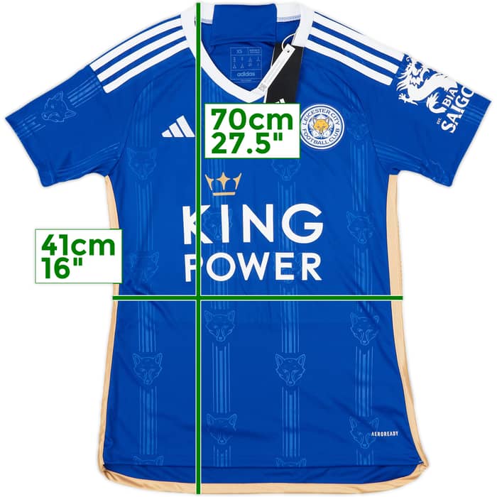 2023-24 Leicester Home Shirt (XS)