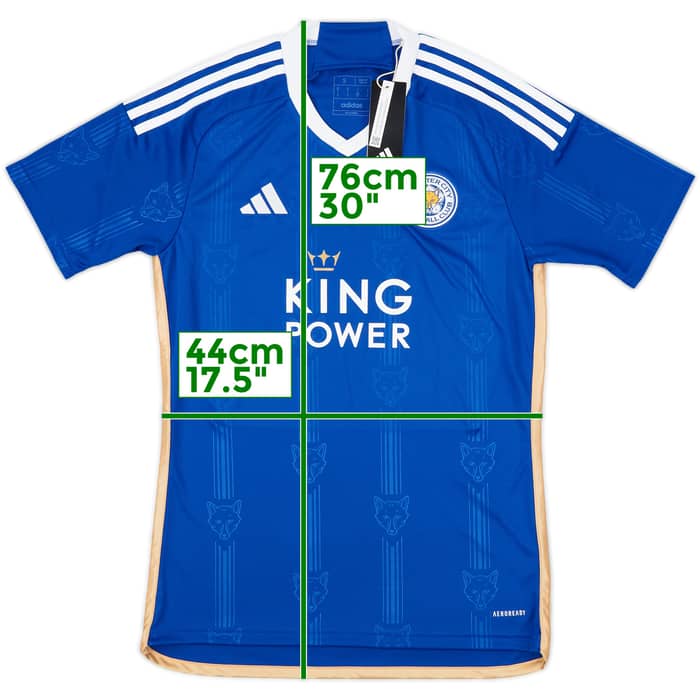 2023-24 Leicester Home Shirt (S)