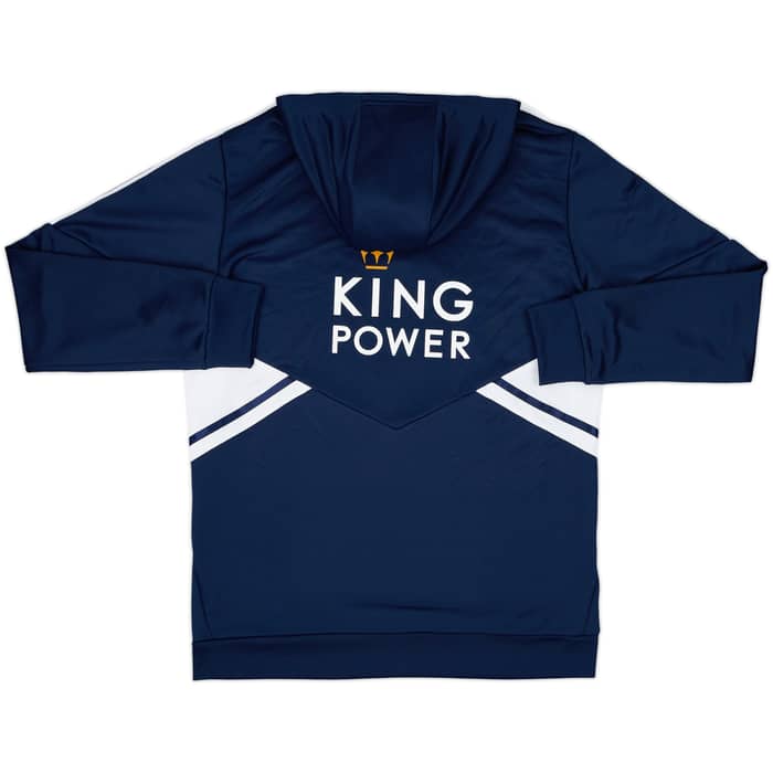 2022-23 Leicester 1/4 Zip Hooded Drill Top (L)
