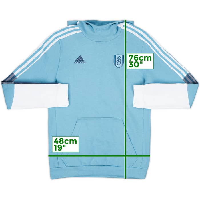 2020-21 Fulham adidas Hooded Sweat Top (M)