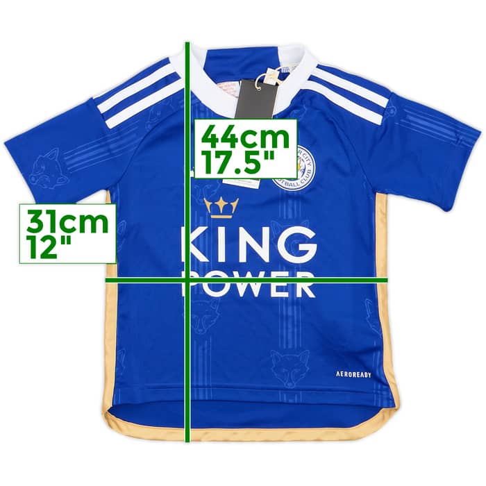 2023-24 Leicester Home Shirt (3-4 Years)