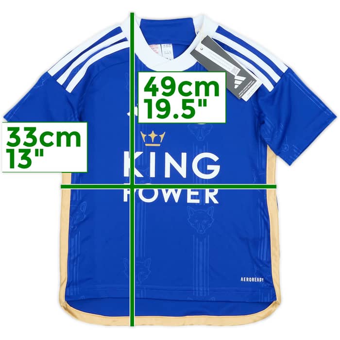 2023-24 Leicester Home Shirt (5-6 Years)