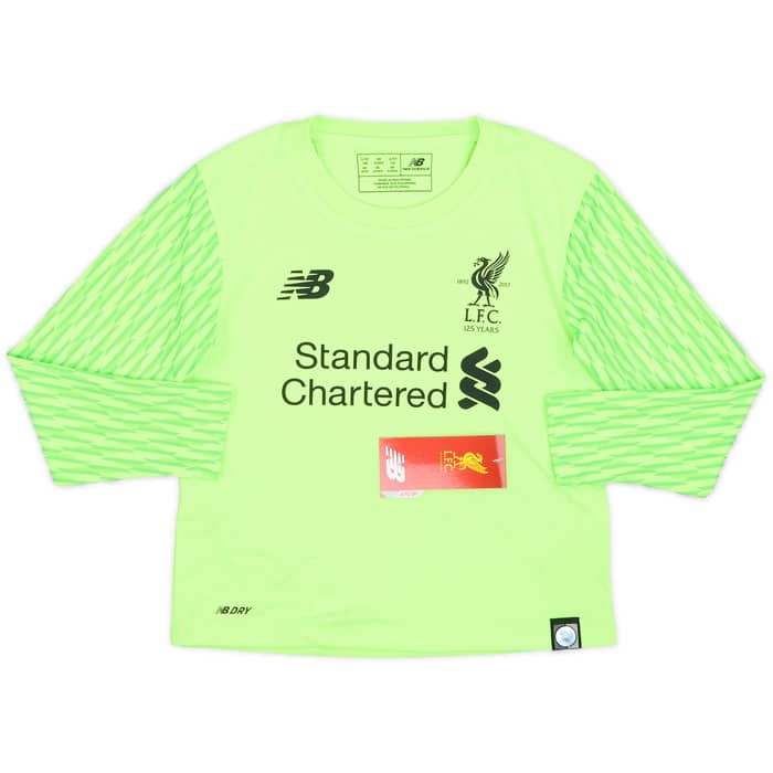 2017-18 Liverpool '125 Years' GK Full Kit (2-3 Years)