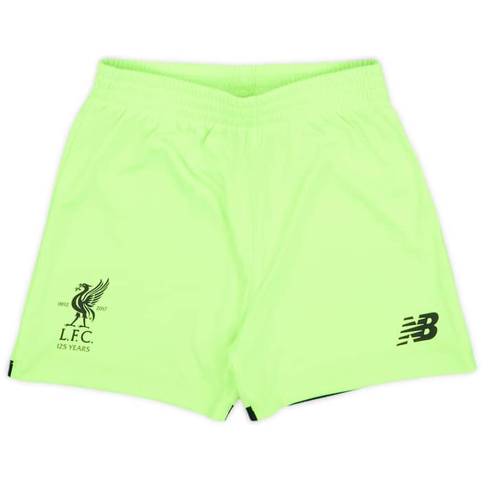 2017-18 Liverpool '125 Years' GK Full Kit (2-3 Years)