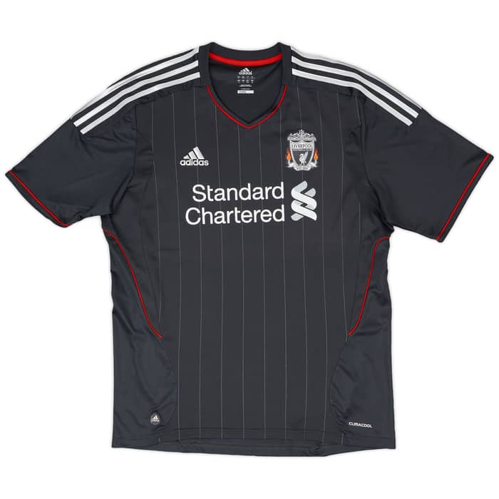 2011-12 Liverpool Away Shirt Suarez #7