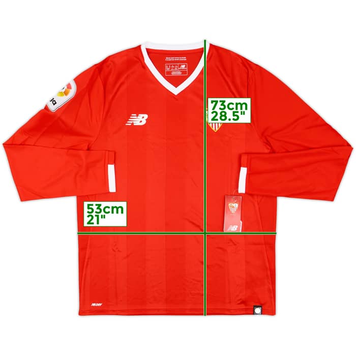 2017-18 Sevilla Away L/S Shirt (M)